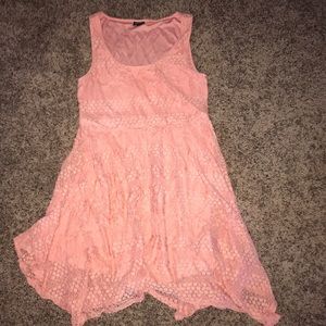 Lace Peach Dress from torrid (size 1)